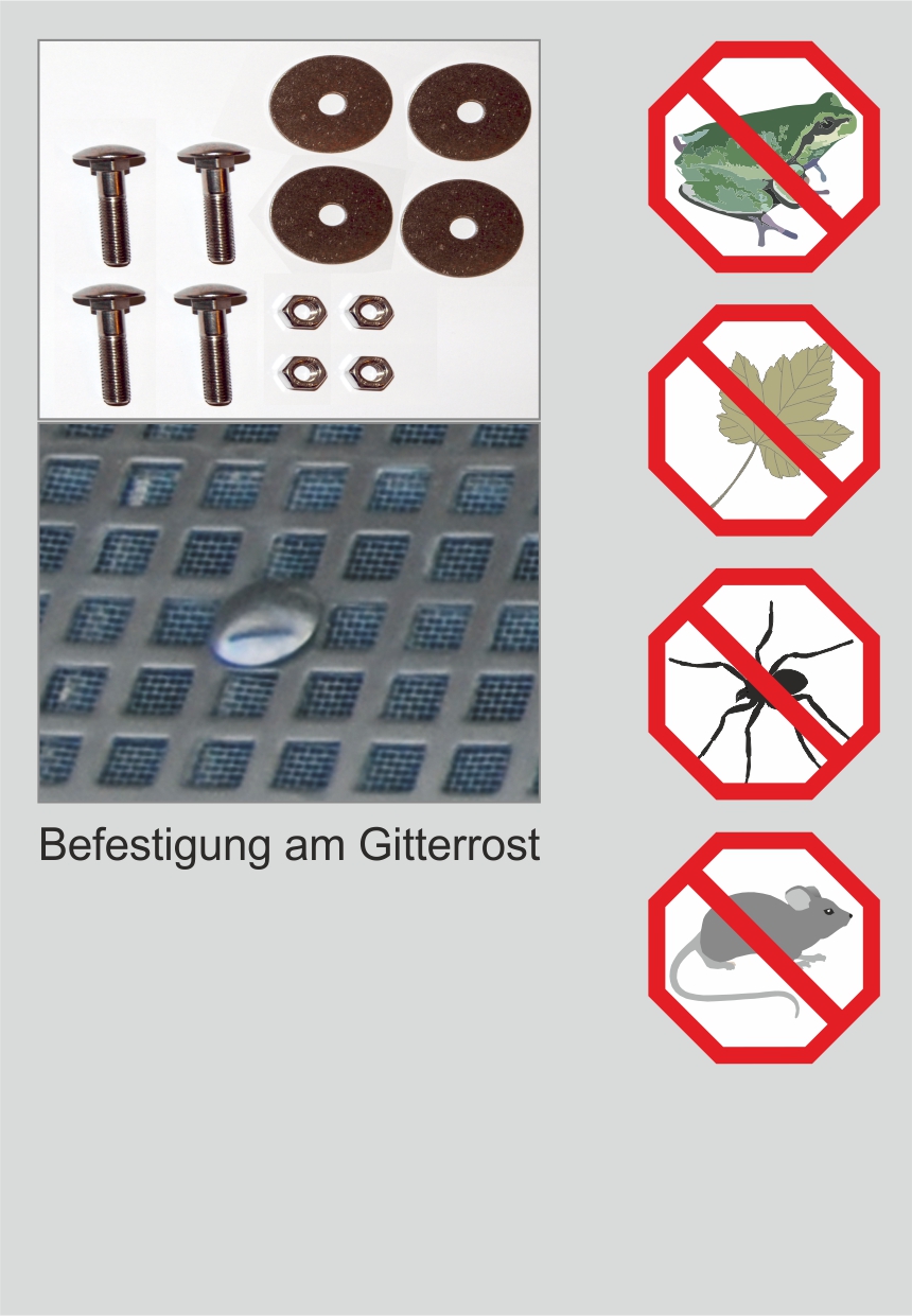 Lichtschachtabdeckung MASSIV