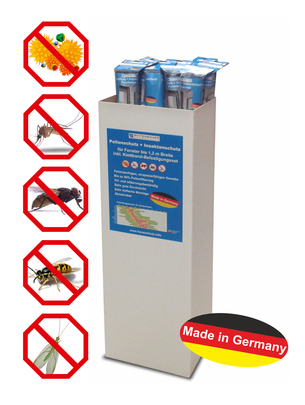 Display Pollenschutz